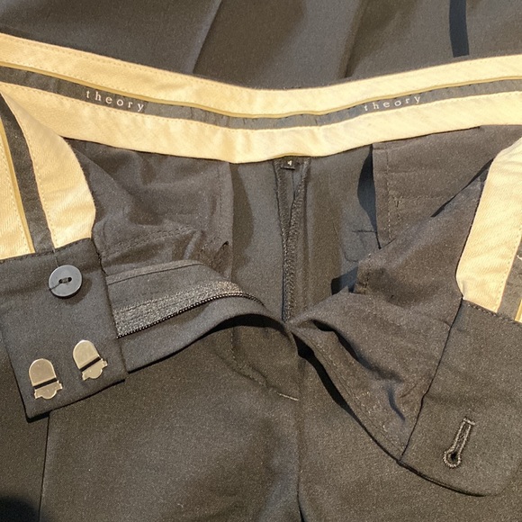 🐇 Theory - super soft wool slacks - 4 - black - Picture 4 of 7
